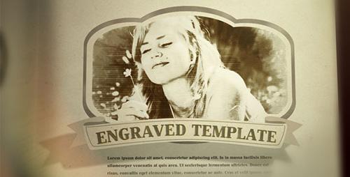 Engraved Vintage Book - Project for After Effects (Videohive)