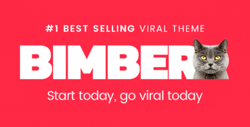 Nulled Bimber v2.0.3 - Viral & Buzz WordPress Theme graphic