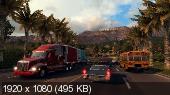 American Truck Simulator (v1.0.0.4s + 1 DLC/2016/RUS/ENG/Multi23/RePack)