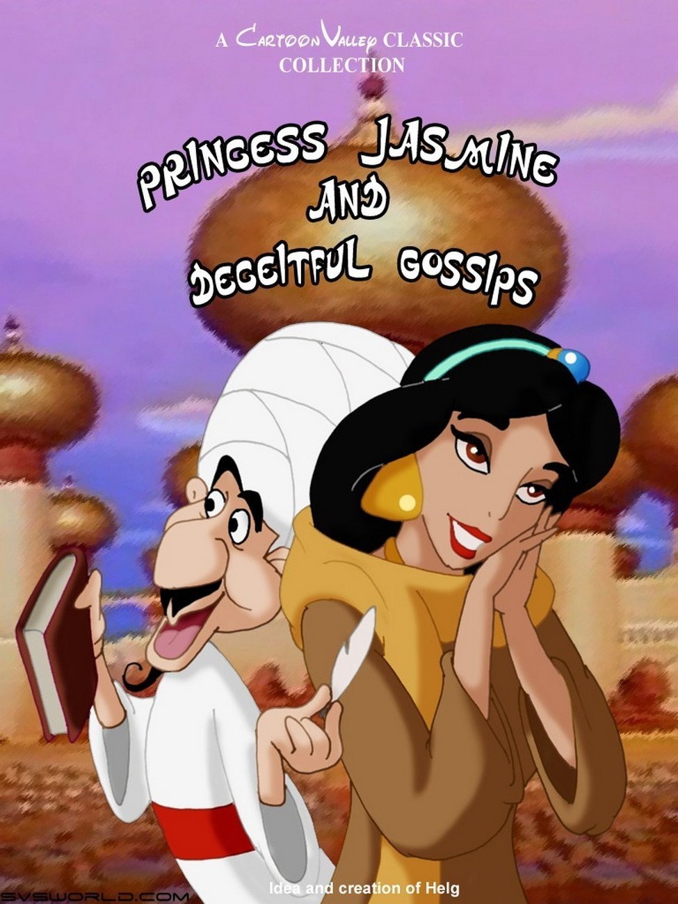 Cartoon Valley - Princess Jasmine And Deceitful Gossips